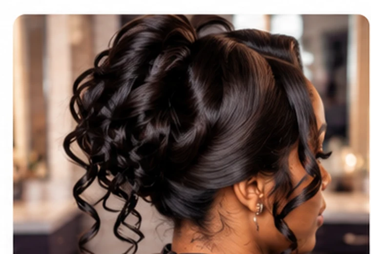 Event-ready hairstyle